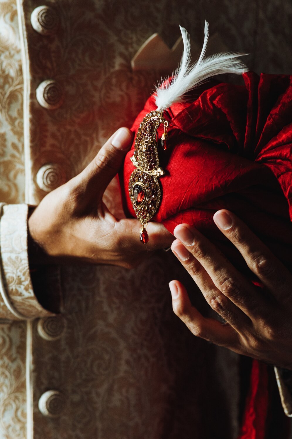 Intentional Arc — groom's turban detail, Legacy Arc wedding film